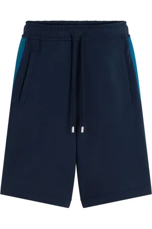 Lanvin Pantalones cortos de deporte con rayas Curb