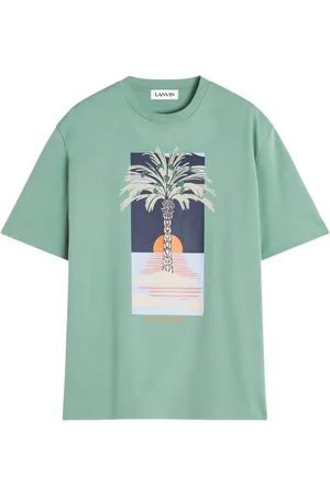 Lanvin Camiseta con estampado gráfico
