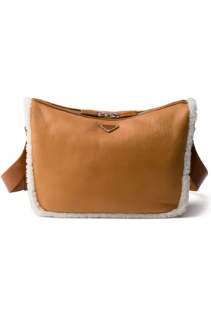 Prada Bolso de hombro con pelo