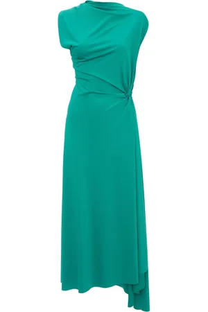 Victoria Beckham Vestido midi asimétrico