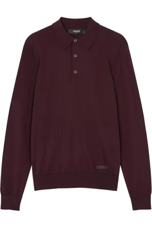 VERSACE Polo de seda