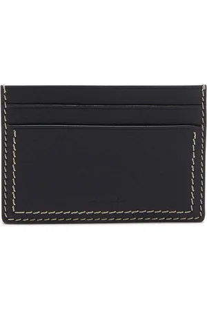 Jil Sander Tarjetero con logo en relieve