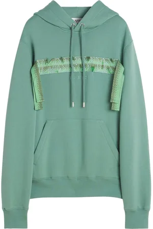 Lanvin Sudadera con capucha y encaje Curb