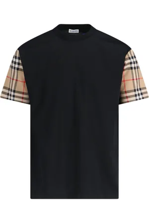 Burberry Camiseta con motivo Vintage Check en la manga