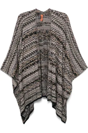 Missoni Capa con tejido en zigzag