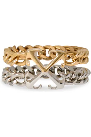 OFF-WHITE Anillo Arrow Chain