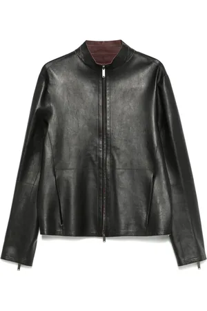 Emporio Armani Chaqueta con cremallera oculta