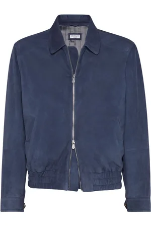 Brunello Cucinelli Chaqueta bómber con cremallera