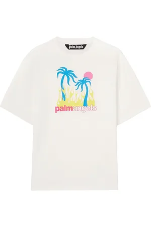 Palm Angels Camiseta Burning Oasis