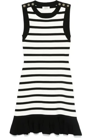 Sandro Vestido corto a rayas
