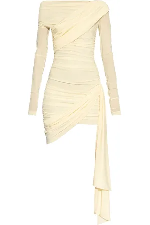 BLUMARINE Vestido corto drapeado