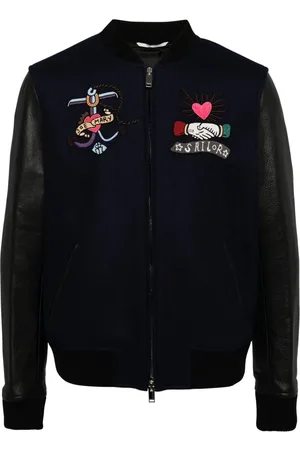 VALENTINO GARAVANI Chaqueta con logo de cuentas