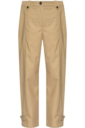 Ganni Pantalones a rayas en jacquard