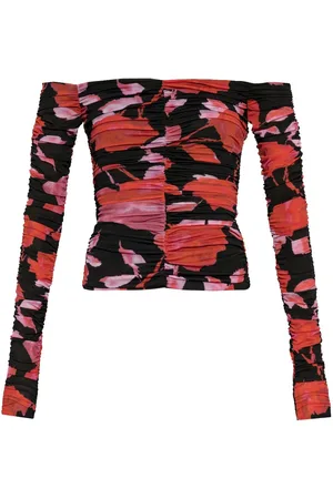 BLUMARINE Top drapeado