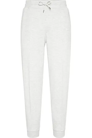 Brunello Cucinelli Pantalones de chándal con cordones