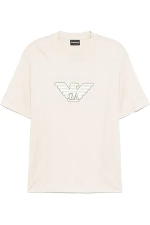 Emporio Armani Camiseta con logo bordado