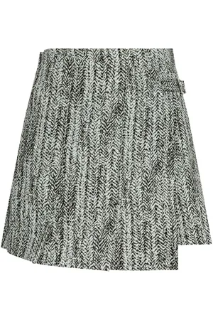 Ganni Minifalda cruzada