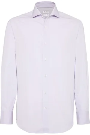 Brunello Cucinelli Camisa lisa