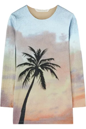 Palm Angels Vestido corto Sunrise Palm