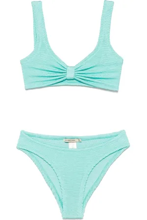 Para Mi Bikini de tejido seersucker