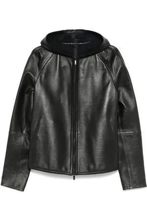 Emporio Armani Chaqueta con cremallera oculta