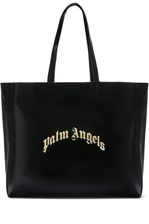 Palm Angels Bolso shopper con logo estampado