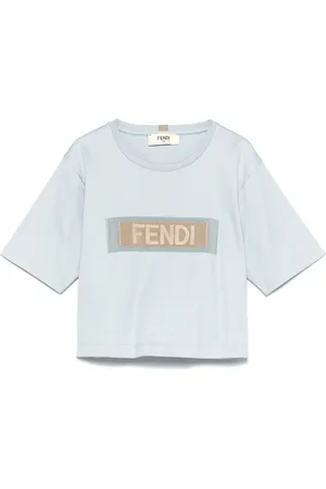 Fendi Camiseta con cinta del logo