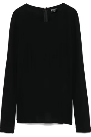 CHANEL Blusa de crepé 1990