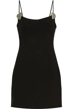 BLUMARINE Vestido corto con detalle de corazón
