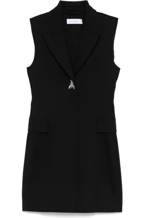 Patrizia Pepe Vestido corto con placa del logo
