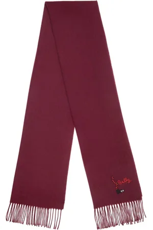 Bally Bufanda con logo en intarsia