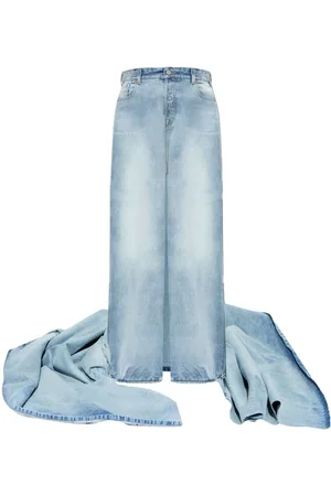 Vetements Vaqueros con falda ajustada