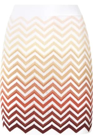 Missoni Minifalda con motivo en zigzag