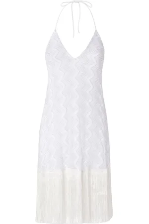 Missoni Vestido midi con flecos