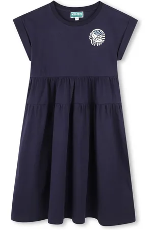 Kenzo Vestido con logo estampado