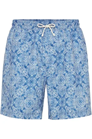 Brunello Cucinelli Bañador con estampado de cachemira