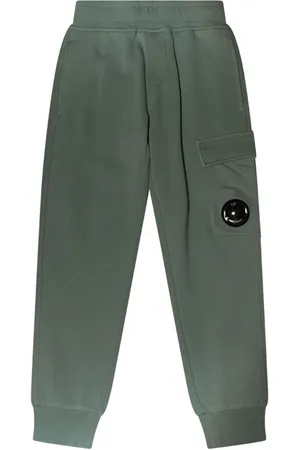 C.P. Company Pantalones de chándal con detalle Lens