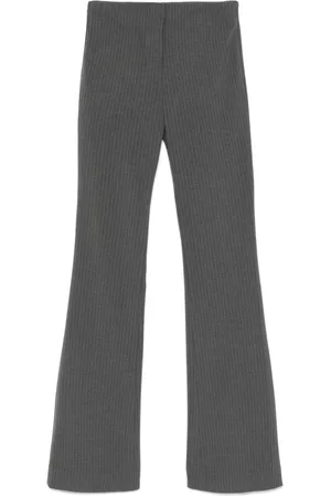 Entire Studios Pantalones acampanados a rayas diplomáticas