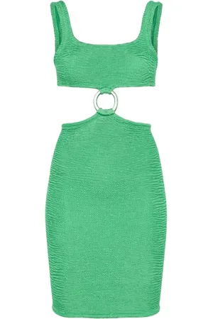 Para Mi Vestido midi fruncido