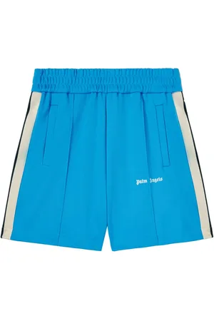 Palm Angels Pantalones cortos de chándal con logo