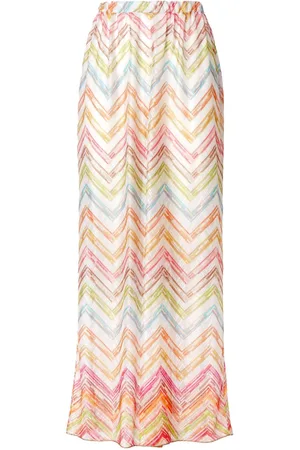 Missoni Pantalones palazzo con motivo zigzag
