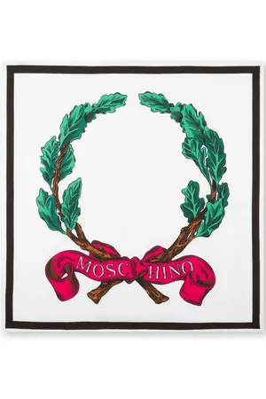 Moschino Fular con logo estampado