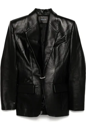 MUGLER Blazer con cierre de anilla