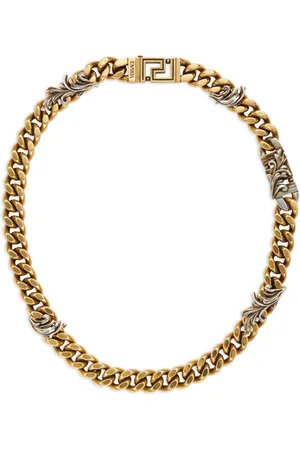 VERSACE Collar de cadena Barocco Leaf