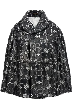 Comme des Garçons Chaqueta con aplique de encaje