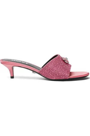 VERSACE Mules Alia con tacón de 45 mm