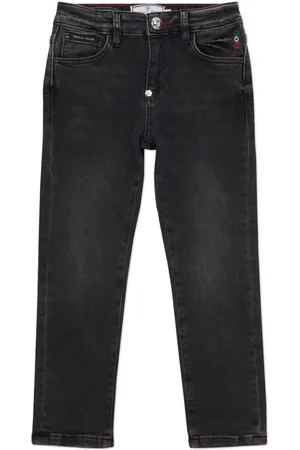Philipp Plein Vaqueros Skull & Bones
