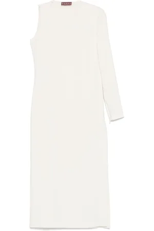 Gucci Vestido midi de tejido sablé