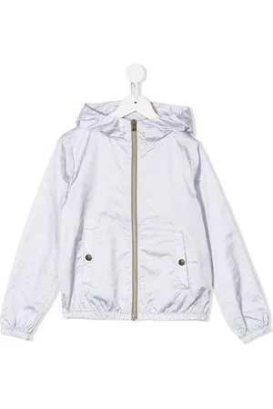 HERNO Chaqueta con estampado del logo metalizado