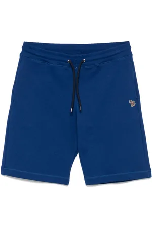 Paul Smith Pantalones cortos de deporte con parche de cebra